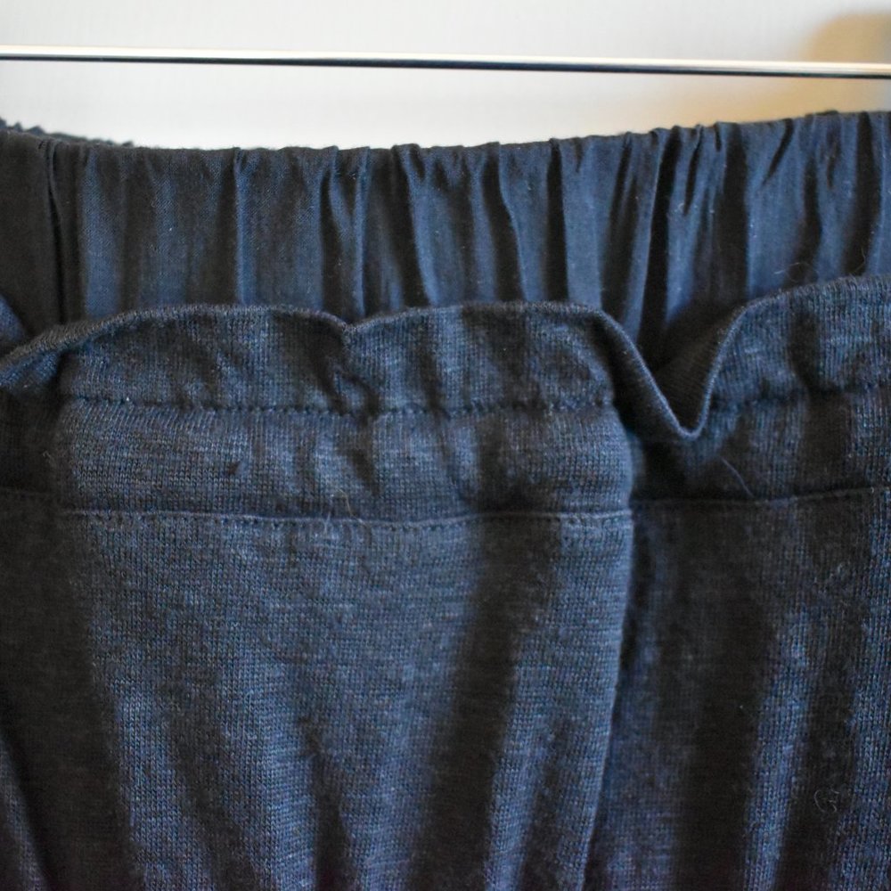 BANANA REPUBLIC Strapless Mini Dress S Black Ties Ruffle - Picture 7 of 11